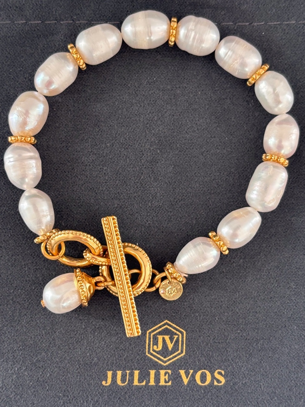 NWOT Julie Vos National Ot Pearl Bracelet